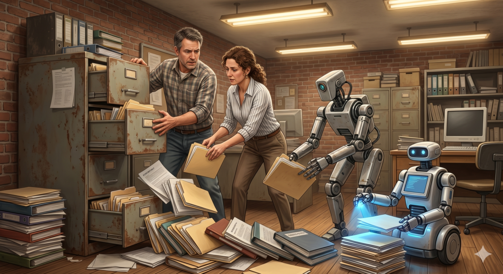 AI Improving Poor Processes